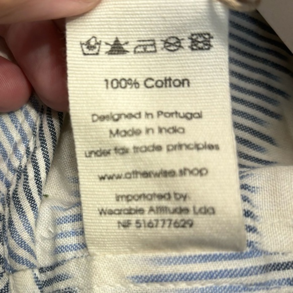 Otherwise NWT Bucket‎ Hat Blue White Y2K Retro Summer - Picture 7 of 8